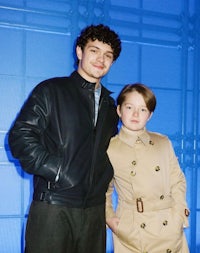 a man and a young boy posing for a photo